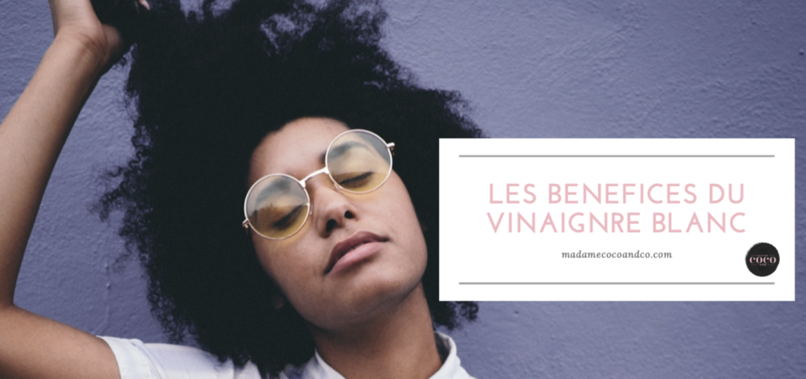 Vinaigre blanc sur cheveux