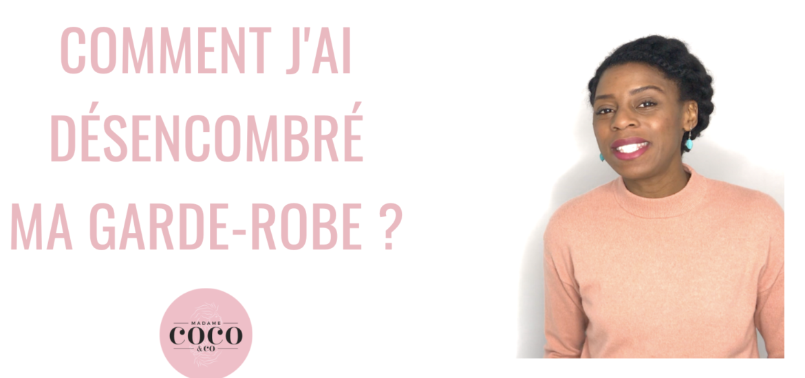 comment j'ai désencombré ma garde-robe